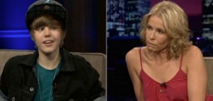Justin Bieber talks to Chelsea Lately about his painful B12 shots in the butt-
