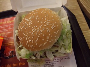 MARATHON RUNNER TO EAT ONLY MCDONALDS FOOD- HER 31 DAY MENU, WWW.B12PATCH.COM